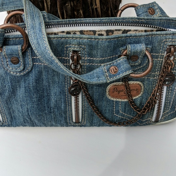 Pepe Jeans Bags Pepe Jeans London Denim Clutch Bag Poshmark